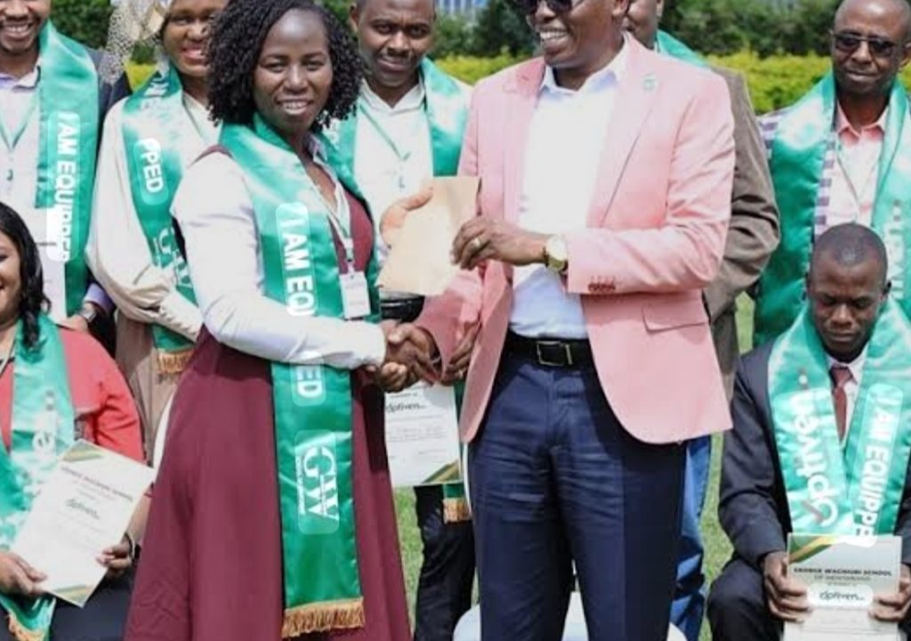 Optiven CEO George Wachiuri launches mentorship programme cohort