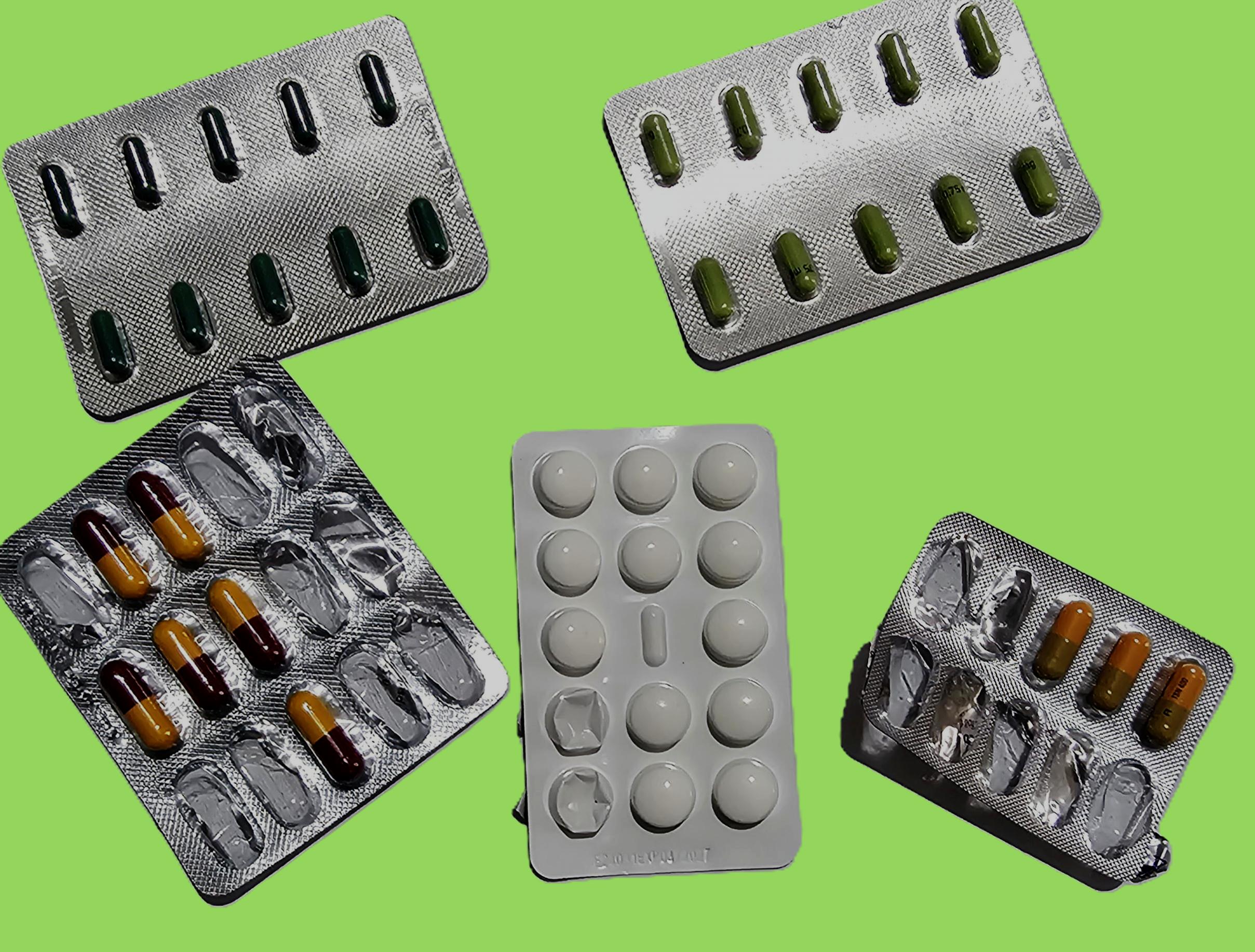 Photo 1 Pills are a lifeline for patients in need of recovery. Photo SHAMLAL PURI