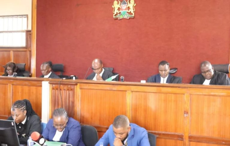 A five-judge bench of the High Court