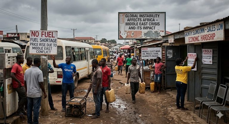 Africa reels from energy shocks, Ebola fears and growth slowdown as Middle East conflict ripples across continent
