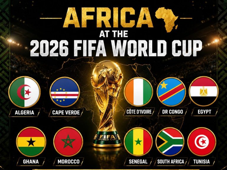 Africa’s Hopes At 2026 FIFA World Cup.