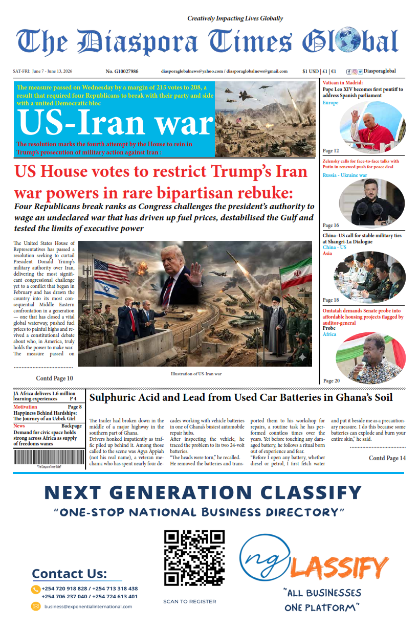 Diaspora Times Global June 7 - June 13, 2026_001