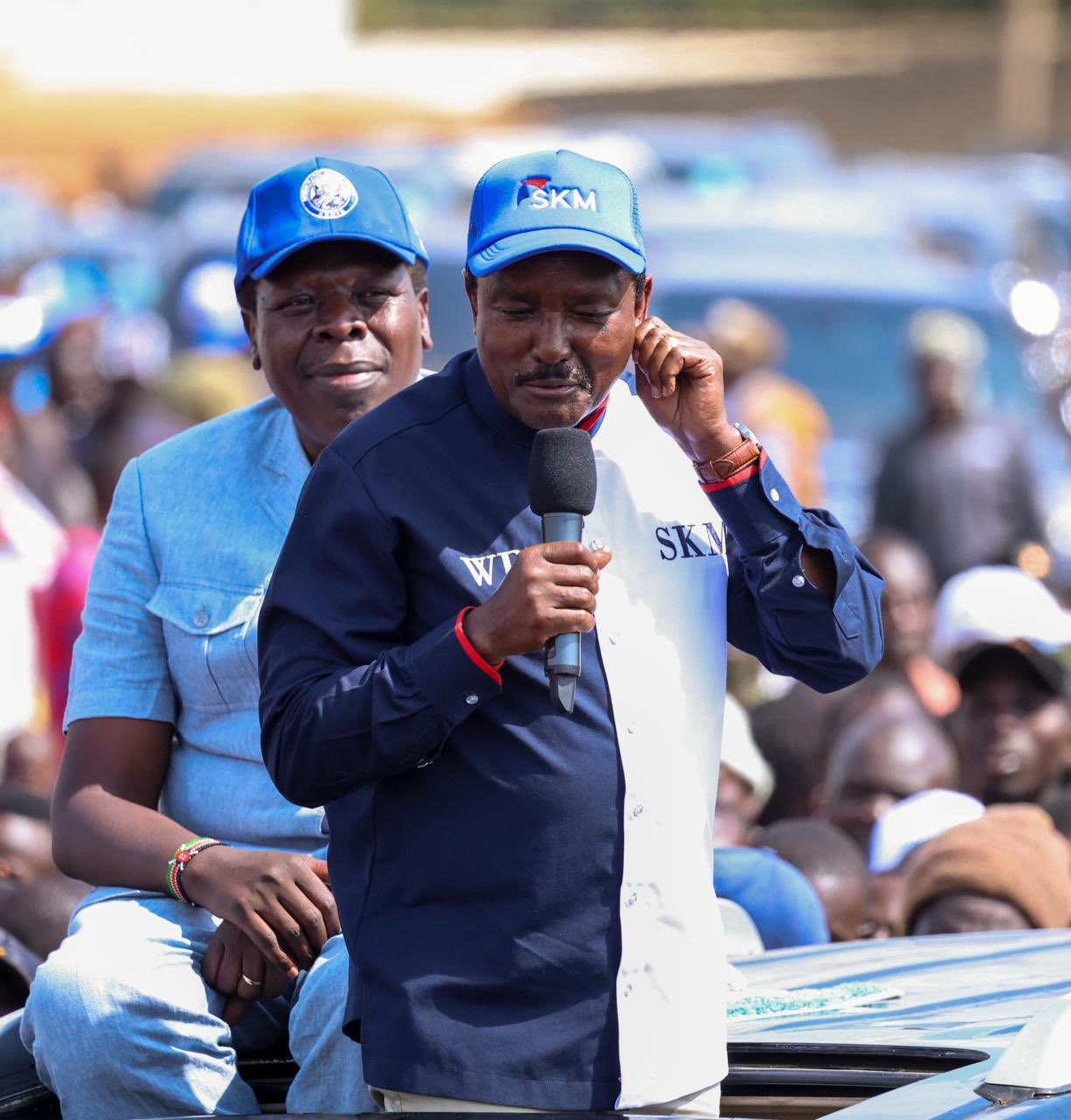 Eugene Wamalwa and Kalonzo Musyoka