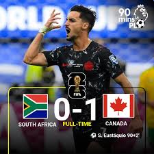 Eustaquio’s 90+2 stunner sends Canada into last 16 as South Africa fall