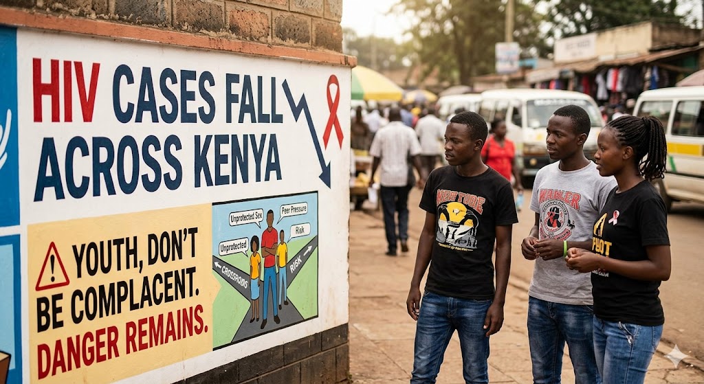 HIV cases fall but Kenya's youth remain in danger