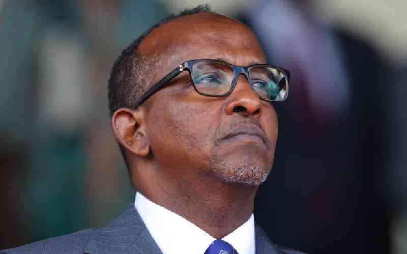 Health Cabinet Secretary Aden Duale