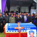 High-profile mourners, a chopper and luxury convoys (20)