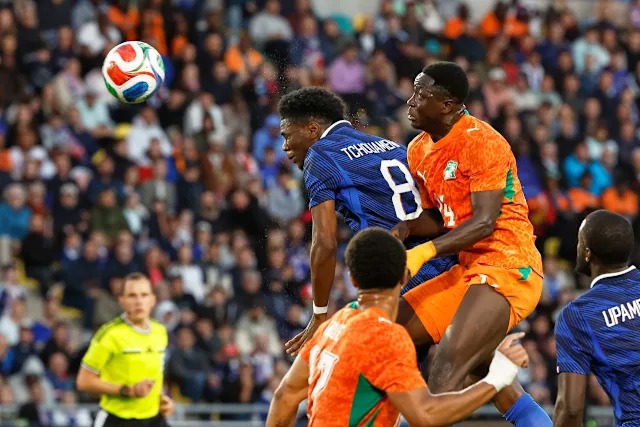 Ivory Coast stun France 2-1 in World Cup warm-up