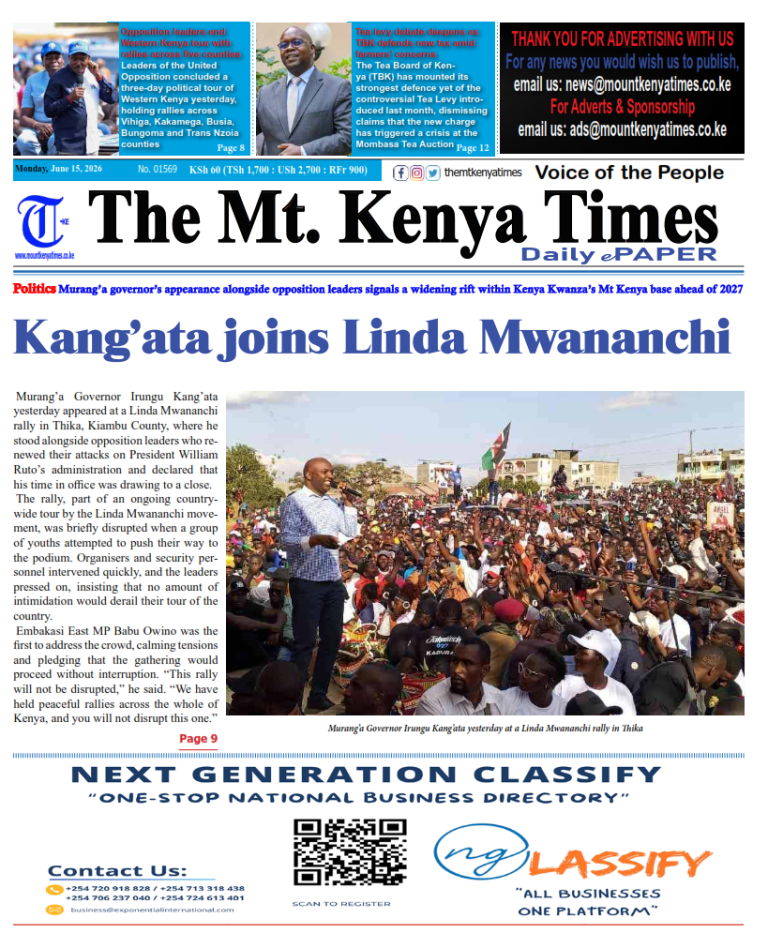June 15, 2026 The Mt Kenya Times ePAPER_001