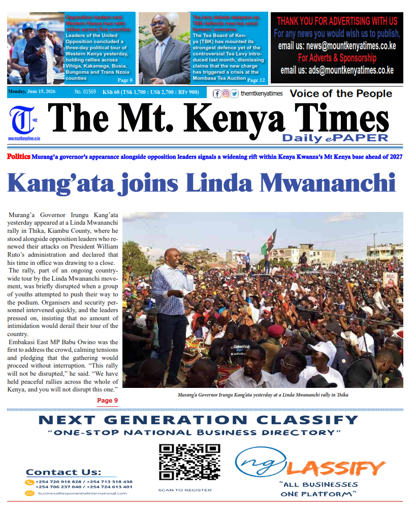 June 15, 2026 The Mt Kenya Times ePAPER_001