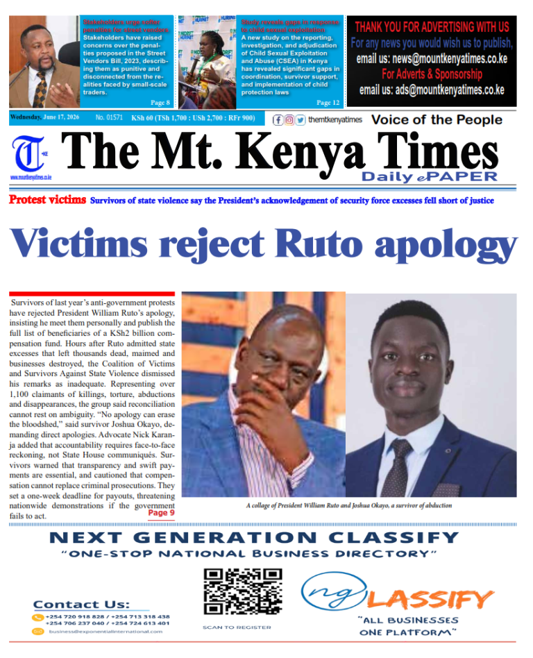 June 17, 2026 The Mt Kenya Times ePAPER_001