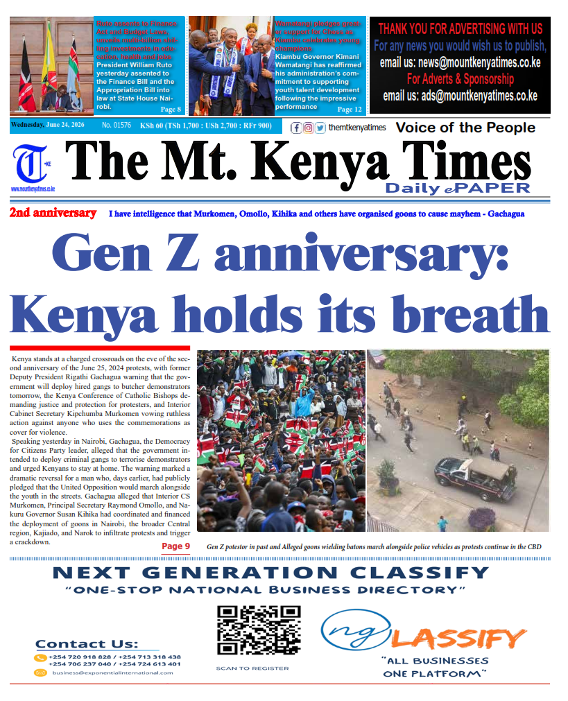 June 24, 2026 The Mt Kenya Times ePAPER_001