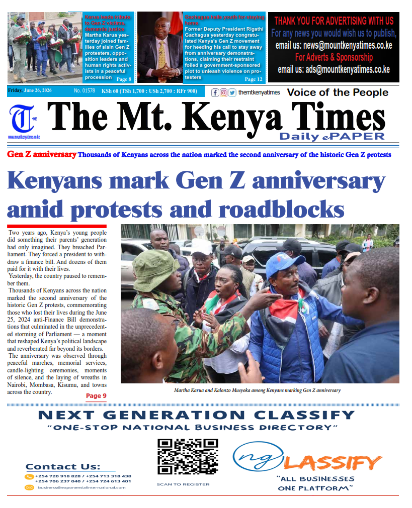 June 26, 2026 The Mt Kenya Times ePAPER_001