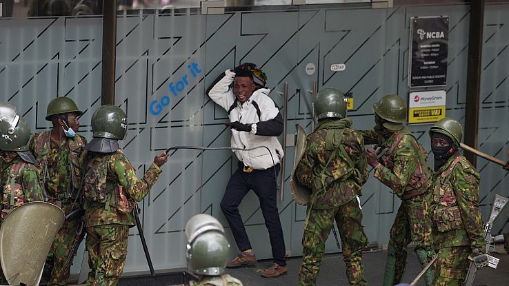 Kenya’s protest violence