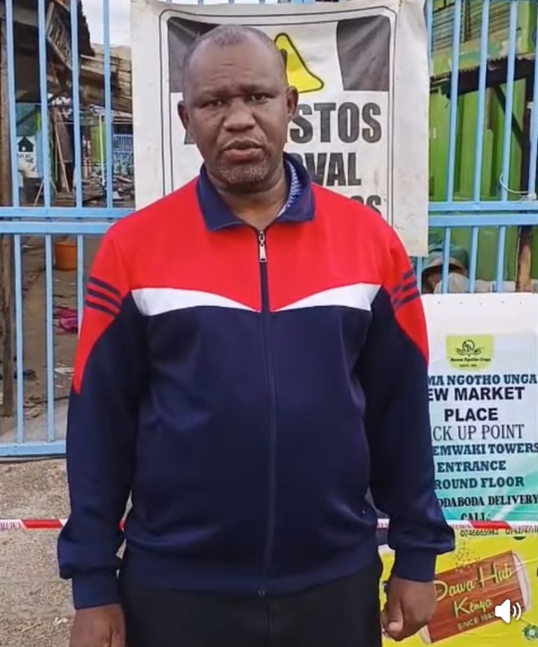 Laikipia County Deputy Governor Reuben Kamuri.