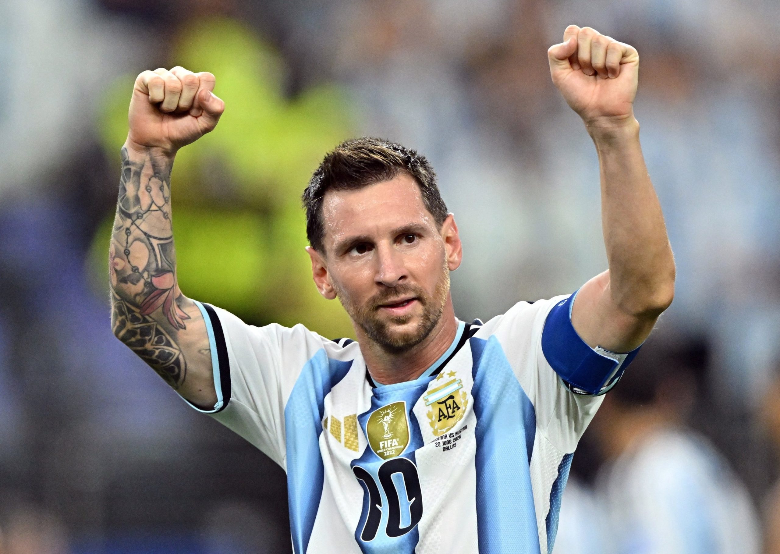 Messi breaks World Cup scoring record as Argentina seal knockout place