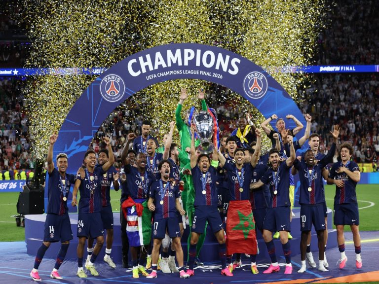 Paris Saint-Germain’s second successive Champions League title