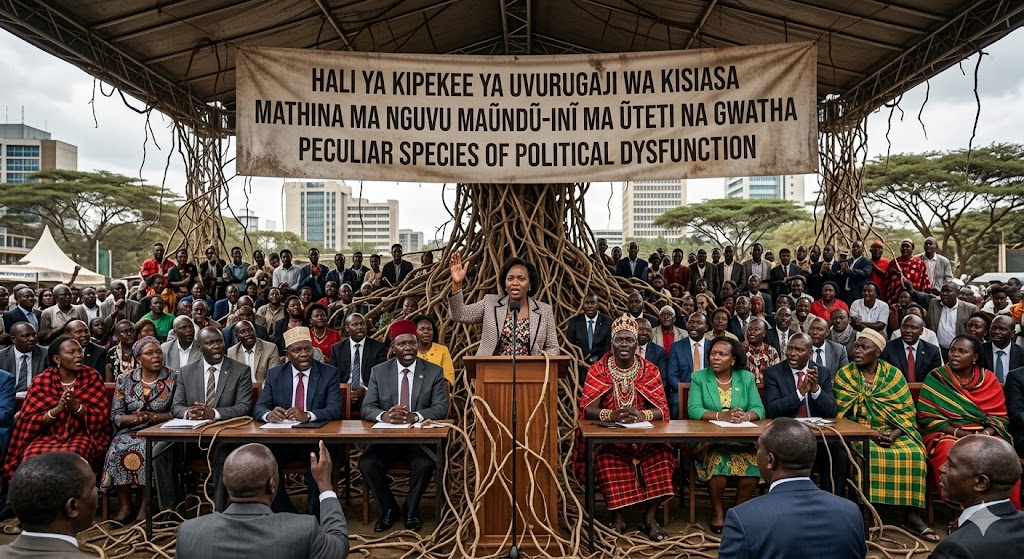 Peculiar species of political dysfunction that does not announce itself with the theatrics of a coup