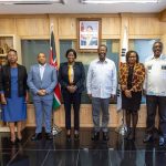 Prime Cabinet Secretary and Cabinet Secretary for Foreign and Diaspora Affairs Musalia Mudavadi with the Kenyan delegation ahead of the Korea-Africa Ministerial Summit in Seoul