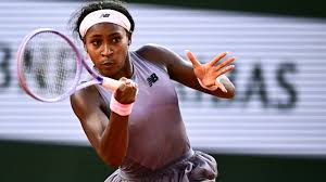 Reigning French Open champion Coco Gauff