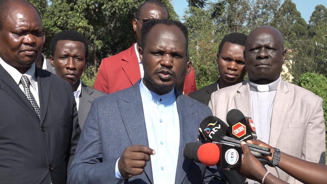 Religious leaders in Kisii County addressing the press have urged leaders to use public forums to discuss development priorities