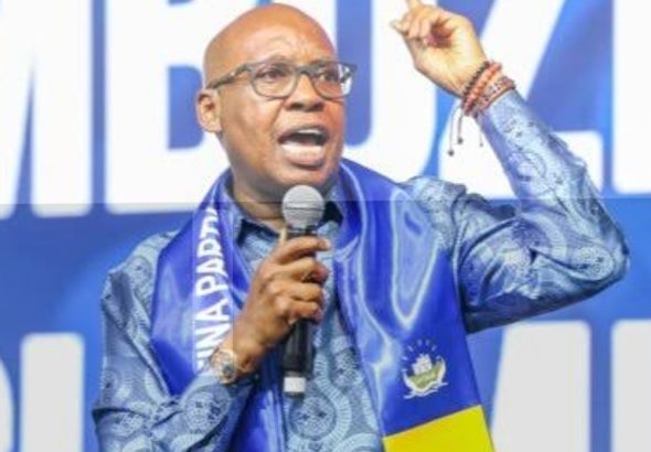 Safina party presidential candidate Jimmy Wanjigi.