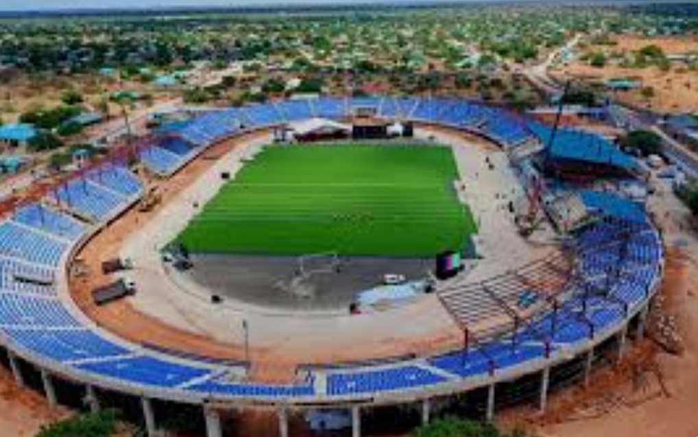 Wajir Stadium where Madaraka Day national celebrations led by President William Ruto will be taking place today.