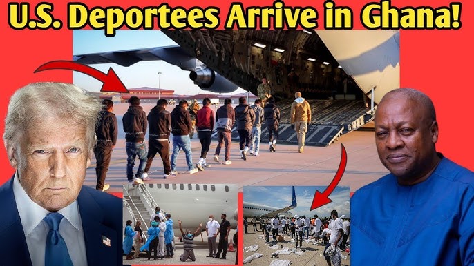 Western deportees arrives in Ghana from United States