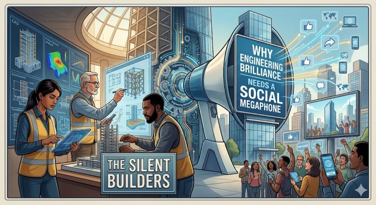 Why Engineering Brilliance Needs a Social Megaphone
