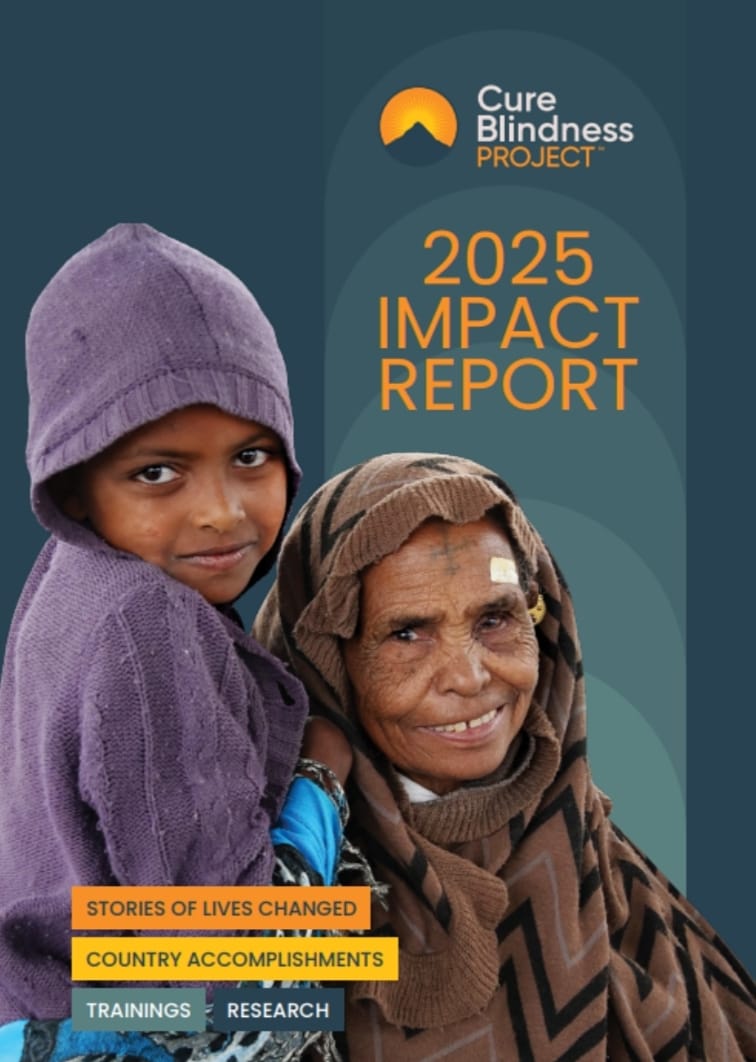 Cure blindness project releases 2025 impact report, marking most impactful year in organizationβs history