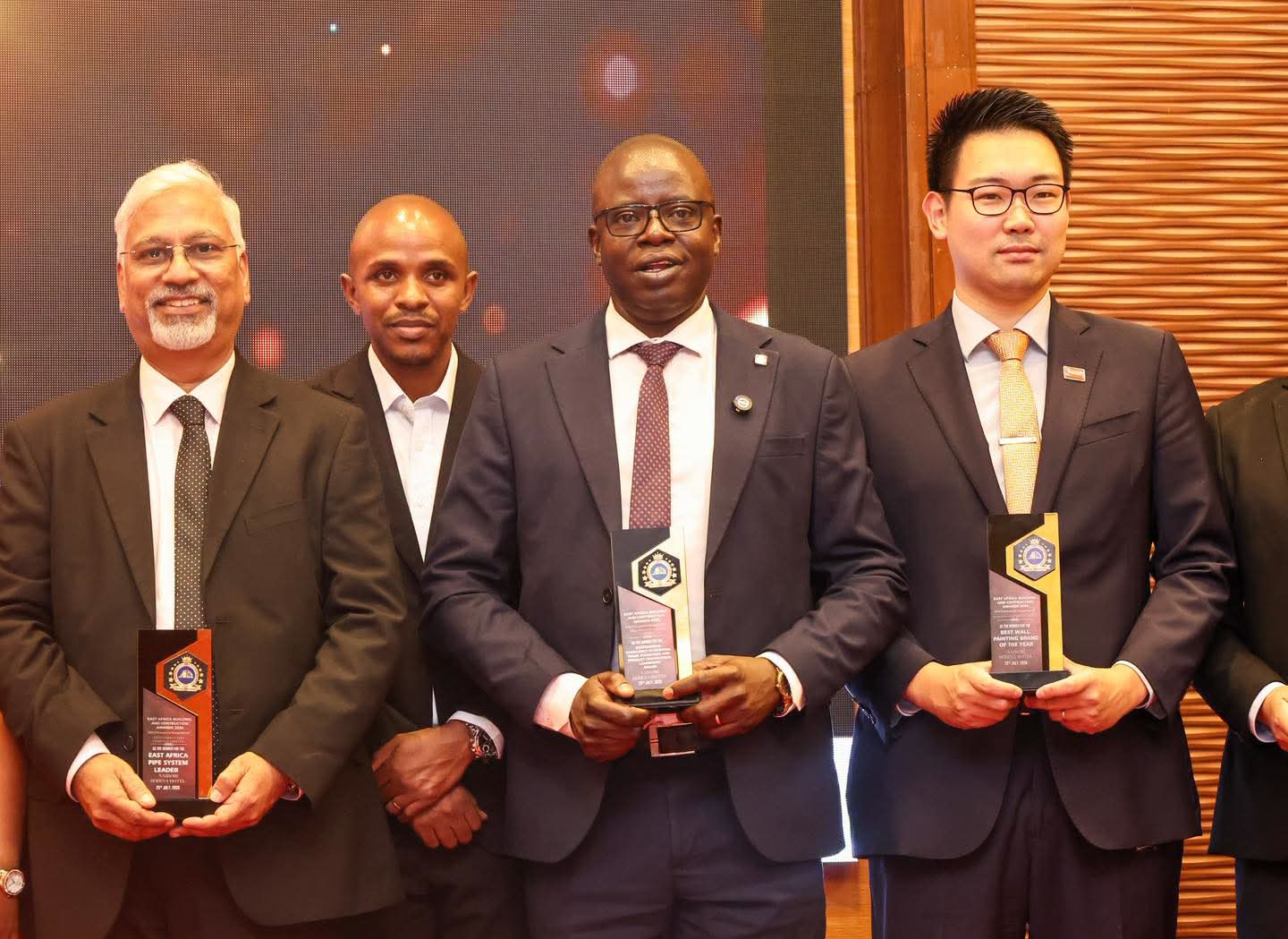 Eng. Zacharia Lukorito, director for standards development and trade, accepted the award on behalf of KEBS Managing Director Esther Ngari at the ceremony.
