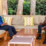 Former Deputy President Rigathi Gachagua hosted Safina Party leader Jimi Wanjigi at his Wamunyoro residence yesterday