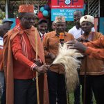 Freedom and Opportunity Party (FOP) Presidential aspirant Onyango Oloo (left)