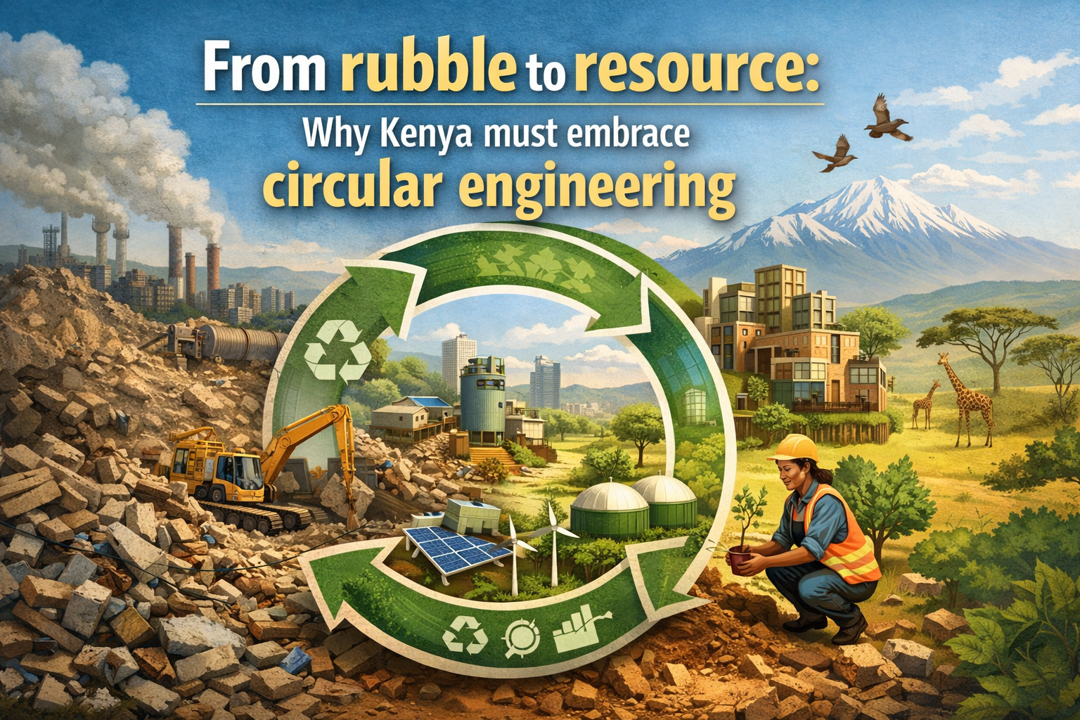 From rubble to resource: Why Kenya must embrace circular engineering