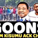 Goons Stormed a Church in Kisumu attack Linda Mwananichi leaders led James Orengo and Edwin Sifuna