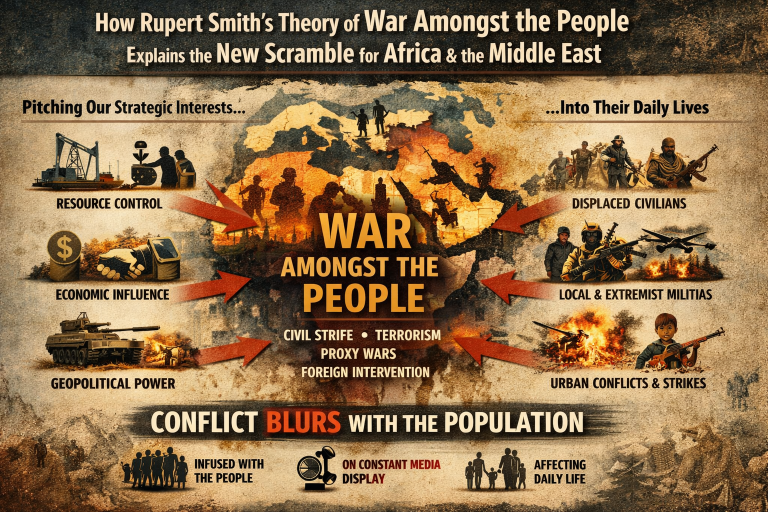 How Rupert Smith's Theory of War Amongst the People Explains the New Scramble for Africa and the Middle East