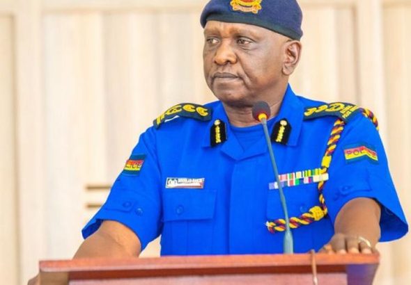 Inspector General of Police Douglas Kanja