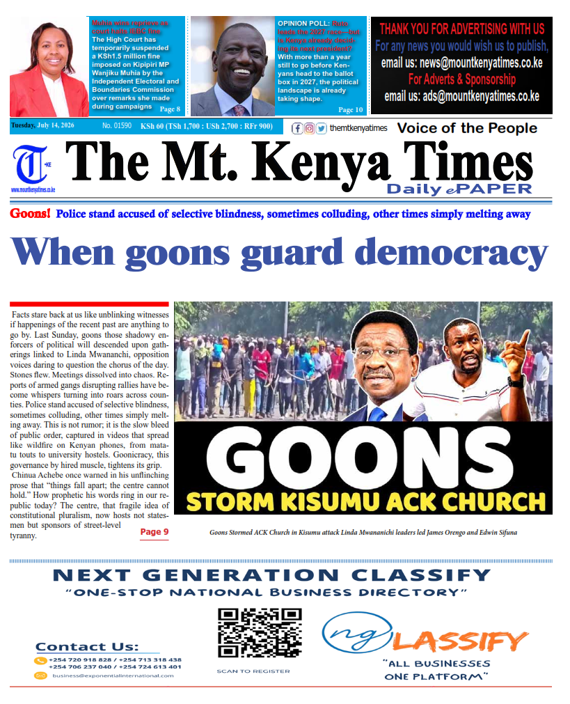 July 14, 2026 The Mt Kenya Times ePAPER_001