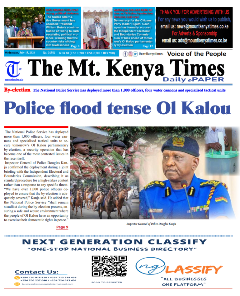 July 15, 2026 The Mt Kenya Times ePAPER_001
