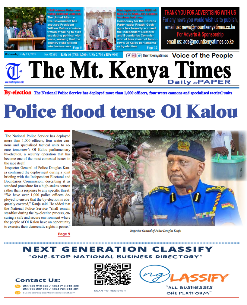 July 15, 2026 The Mt Kenya Times ePAPER_001