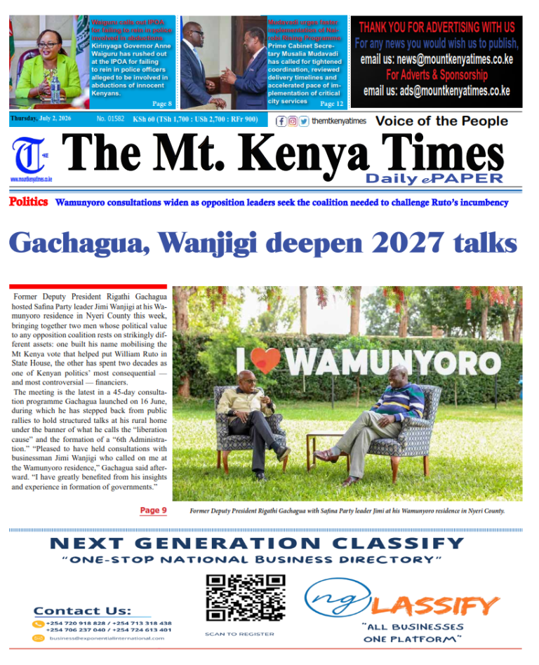 July 2, 2026 The Mt Kenya Times ePAPER_001