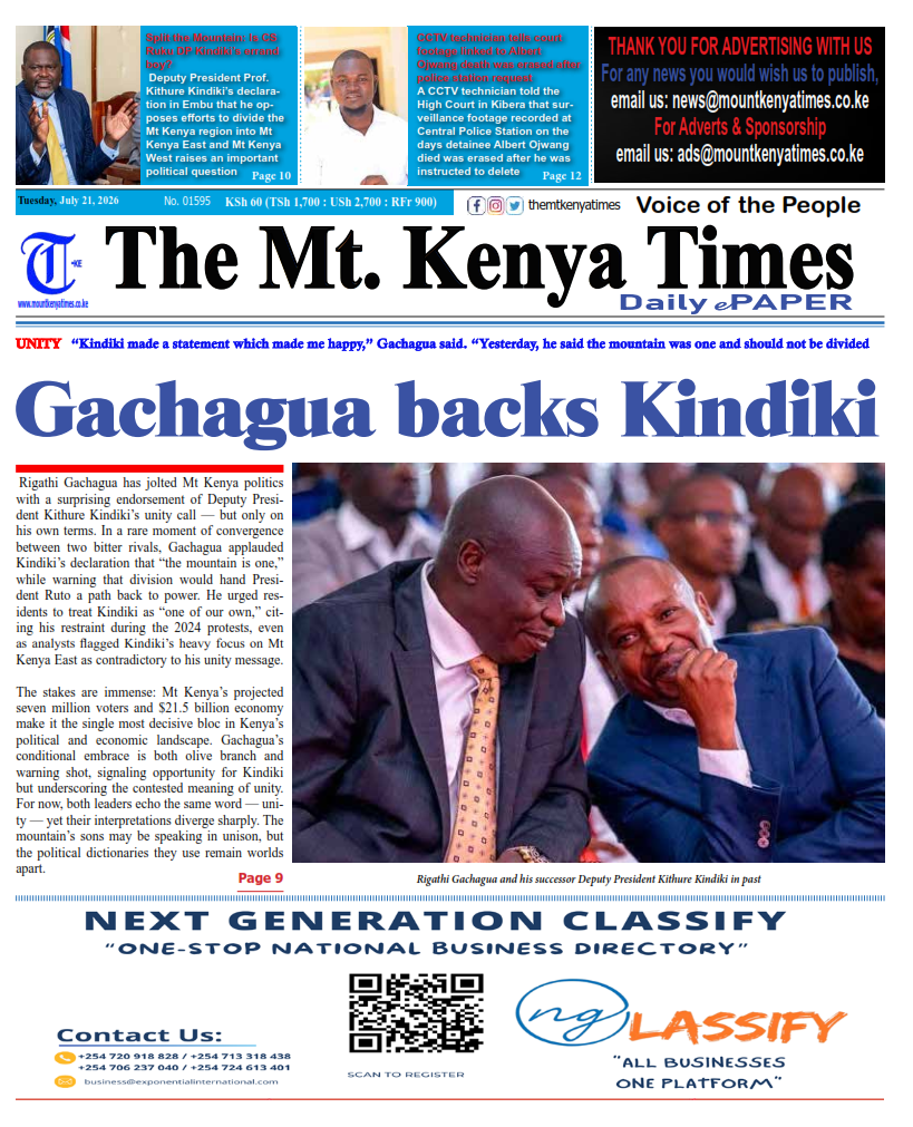 July 21, 2026 The Mt Kenya Times ePAPER_001