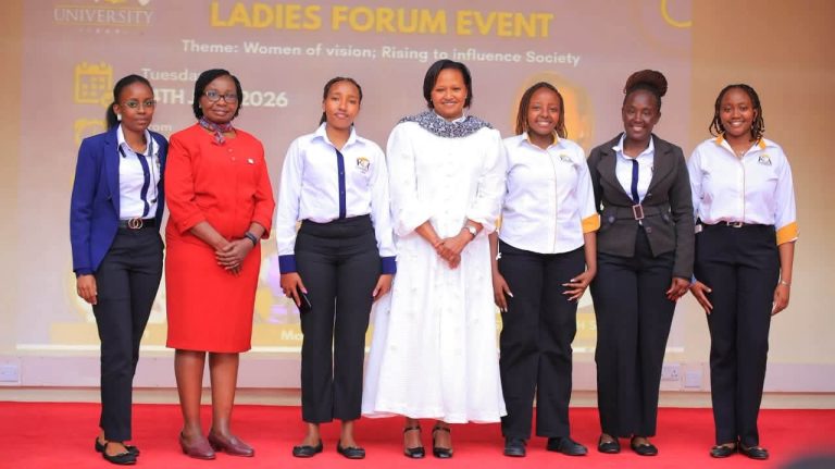 Kajiado Woman Rep. Leah Sankaire at KCA University Annual Ladies Forum
