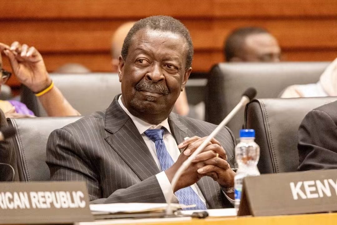 PCS Musalia Mudavadi at the forum.