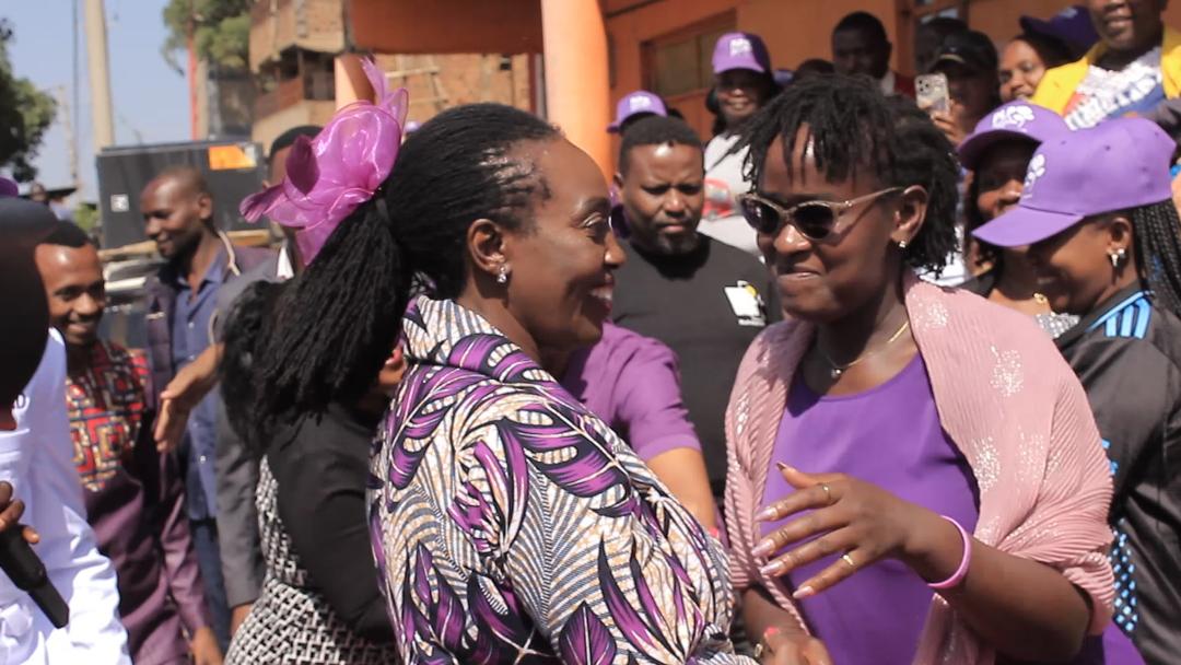 Martha Karua urges Kisii residents to reject political goons, protect democracy