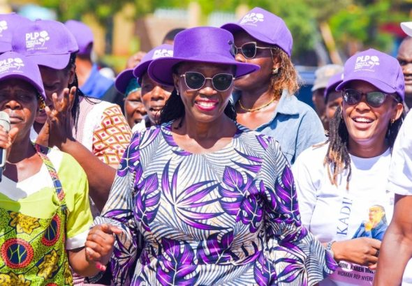 People's Liberation Party leader Martha Karua