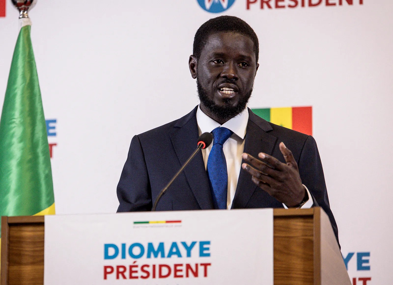President Bassirou Diomaye Faye