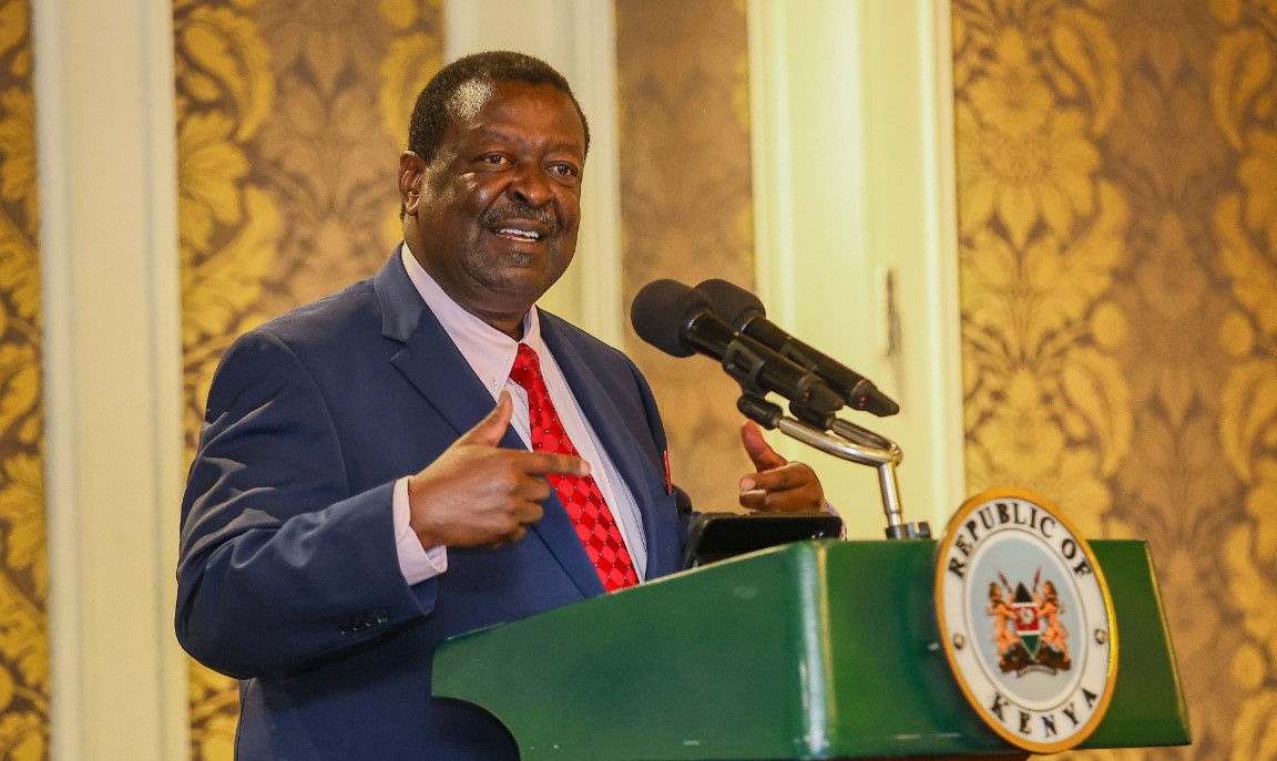 Prime Cabinet Secretary Musalia Mudavadi