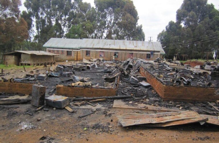 School fires in Kenya