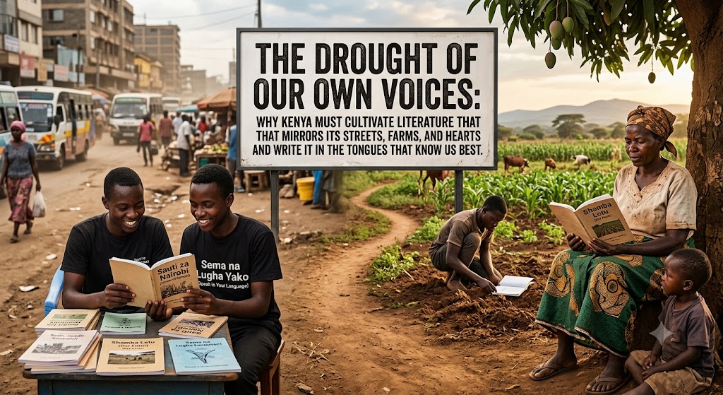 The drought of our own voices: Why Kenya must cultivate literature that mirrors its streets, farms, and hearts and write it in the tongues that know us best